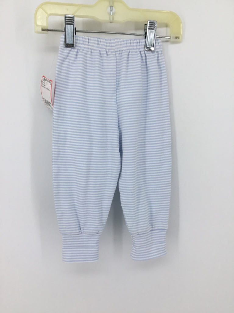 Kissy Kissy Child Size 6-9 Months Blue Stripe Pants - boys