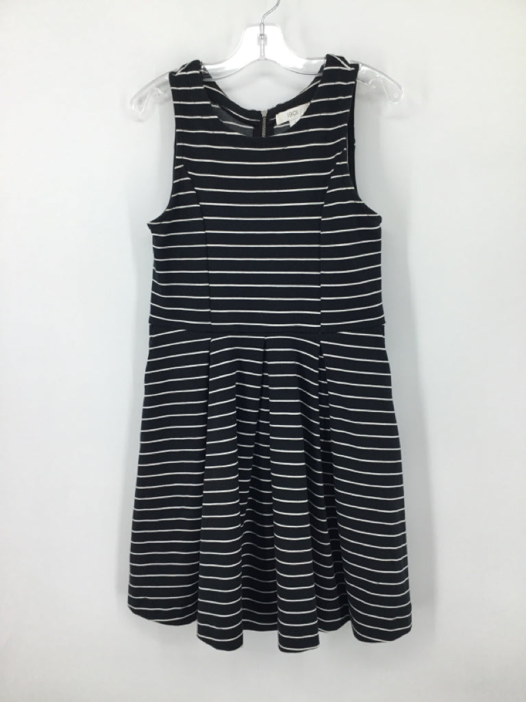 1901 Child Size 10 Black Dress - girls
