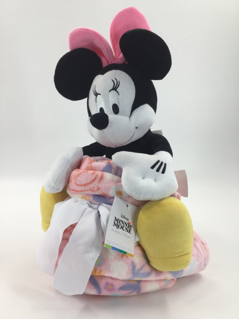 Disney Minnie Mouse Buddy & Throw Blanket