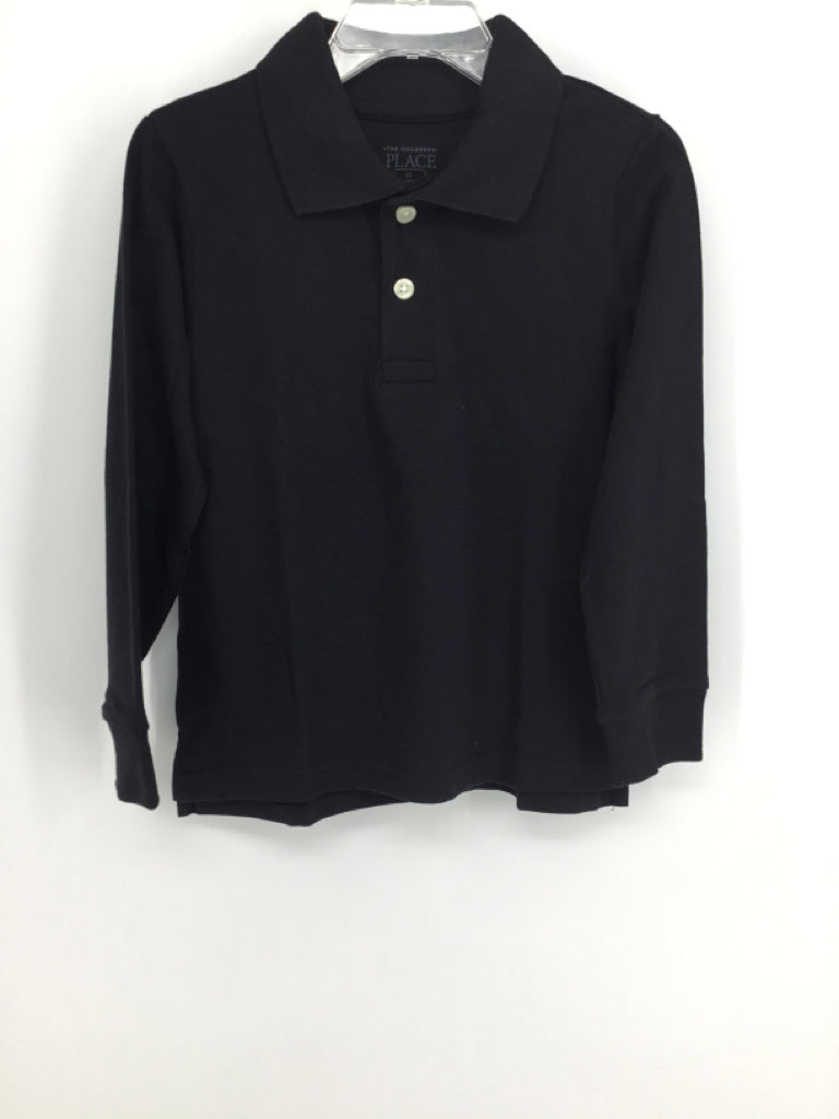 Childrens Place Child Size 4 Black Solid Shirt - boys