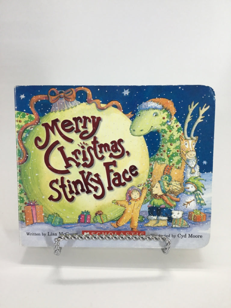 Merry Christmas, Stinky Face Board Book