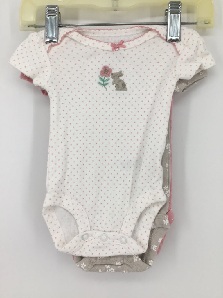 Carter's Child Size Newborn Pink Onesie