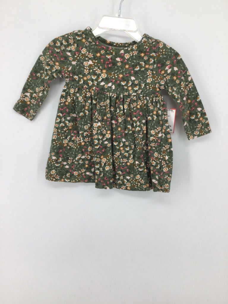 Old Navy Child Size 3-6 Months Green Dress - girls