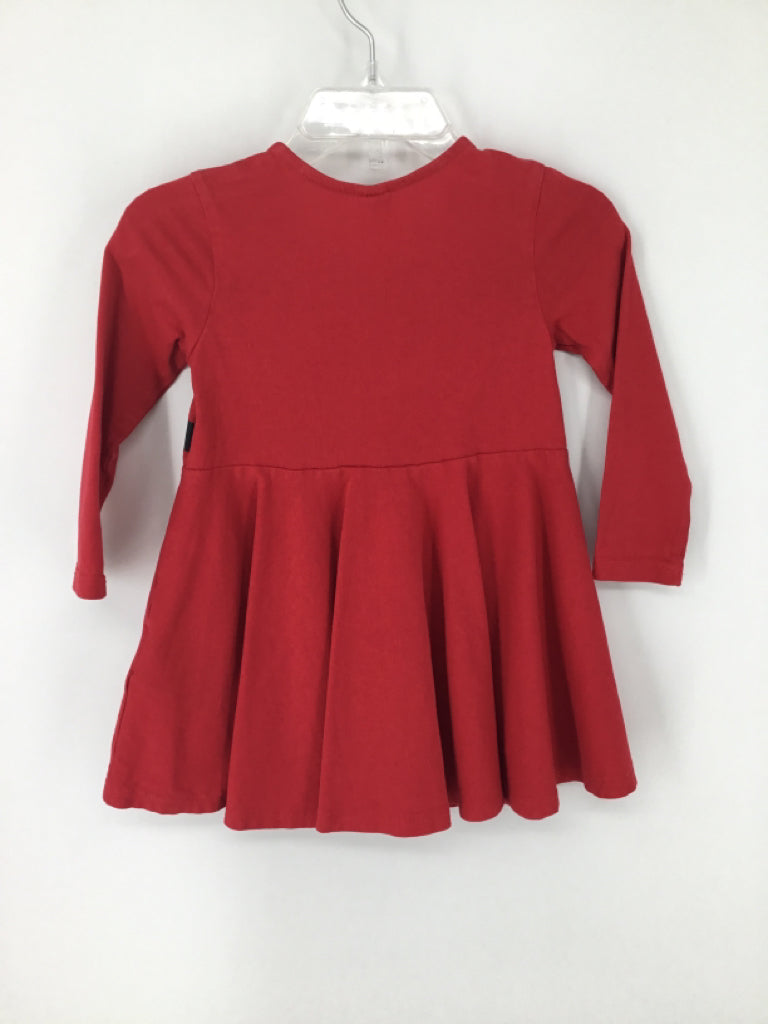 H & M Child Size 12 Months Red Christmas Dress