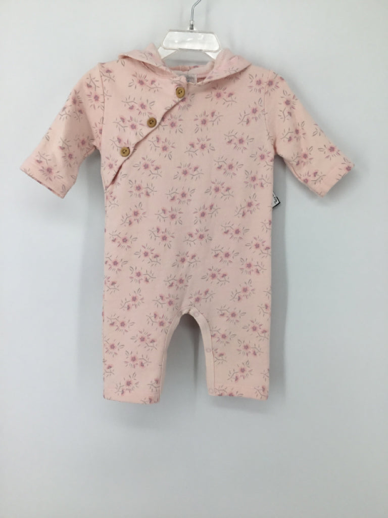 Feather Baby Child Size 3-6 Months Pink Outfit - girls