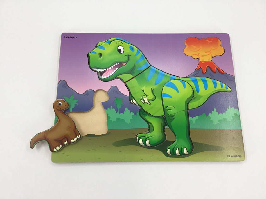 Lakeshore Dinosaurs Wooden Puzzle