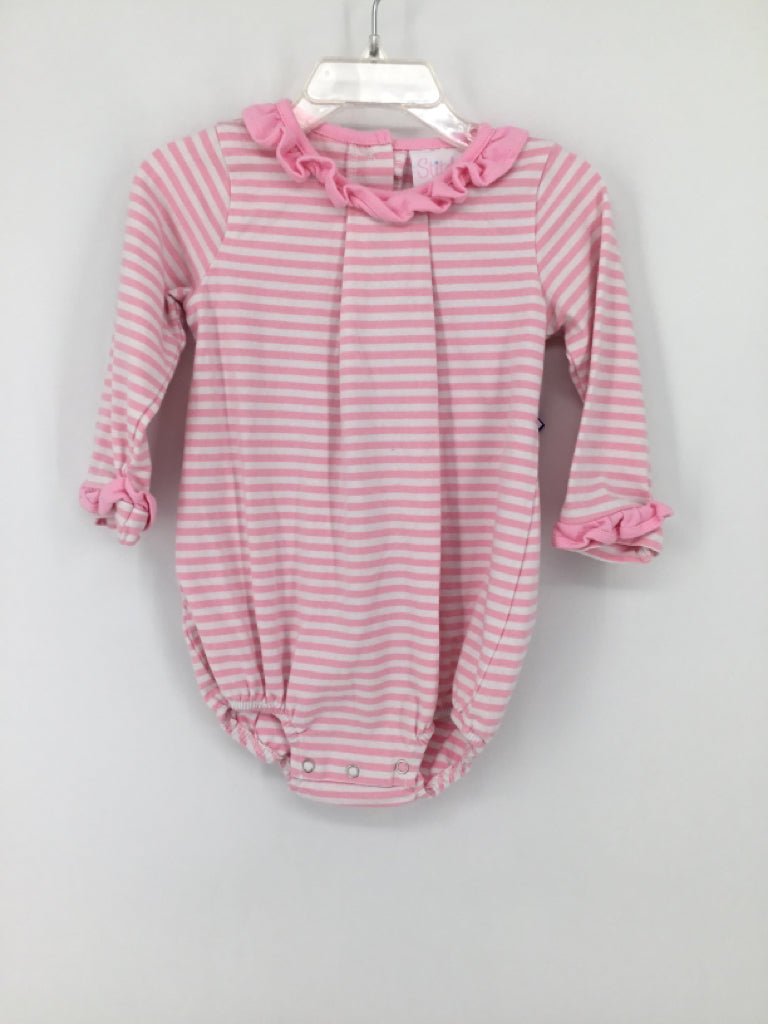 Stitchy Fish Child Size 18 Months Pink Outfit - girls