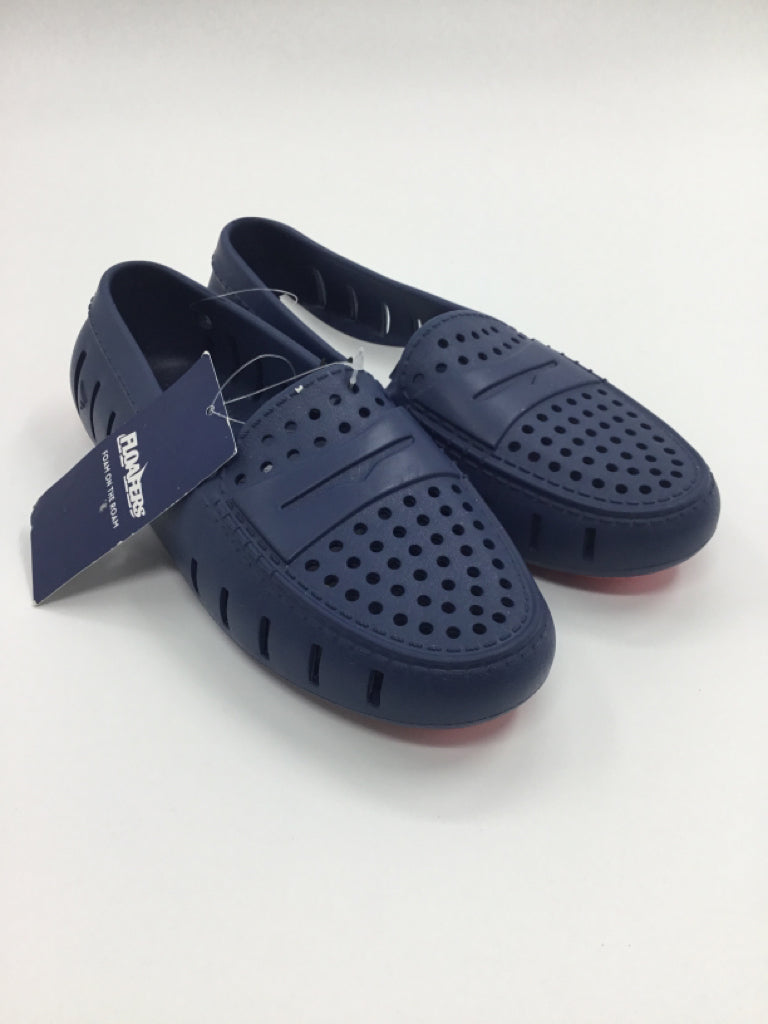 Floafers Child Size 5 Youth Navy Sandals/Flip Flops
