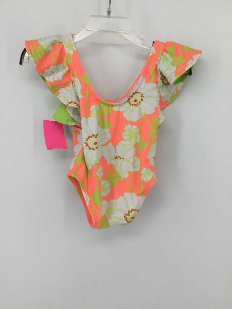 Janie and Jack Child Size 6-12 Months Orange Swimwear - girls