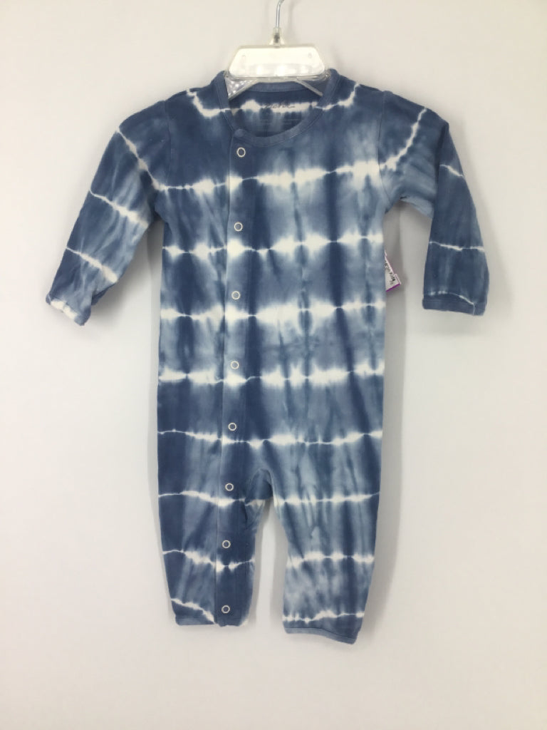 Pehr Child Size 3-6 Months Blue Pajamas - girls