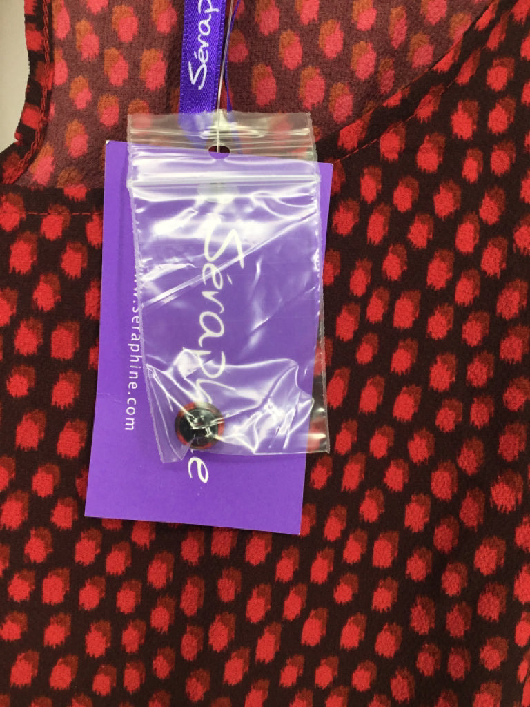 Seraphine Size L Poly Blend Dress - Maternity