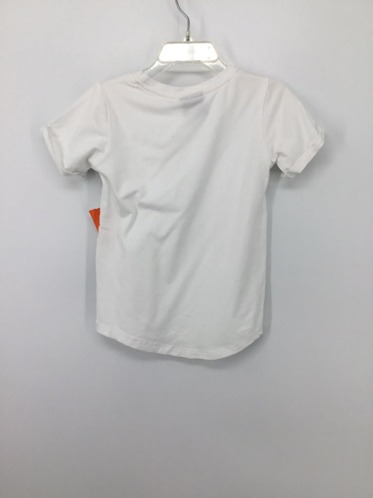 Little Bipsey Child Size 2 White Solid T-shirt - boys