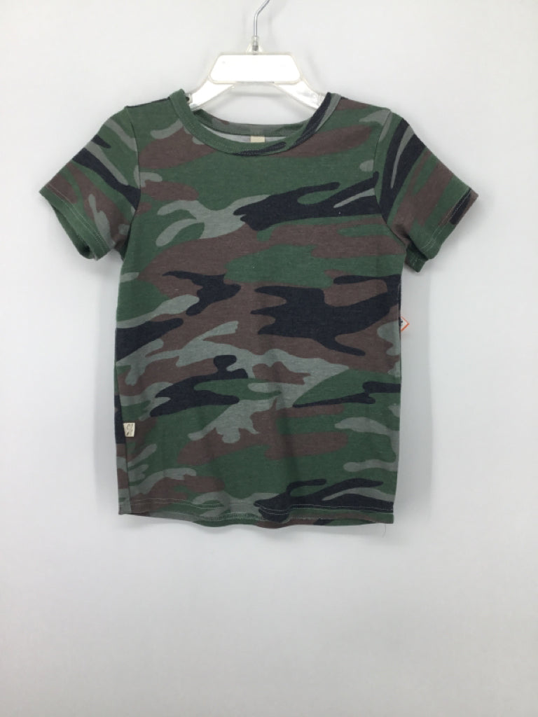 Childhoods Child Size 3 Green Camoflage T-shirt - boys