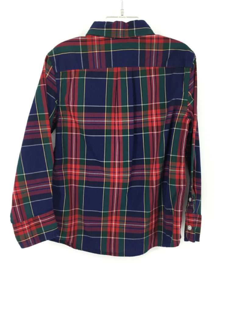Crewcuts Child Size 4 Multi-Color Plaid Shirt - boys