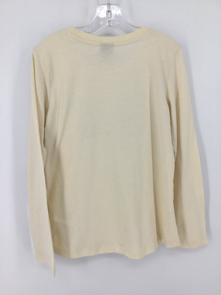 Puma Child Size 10 Cream T-shirt - girls