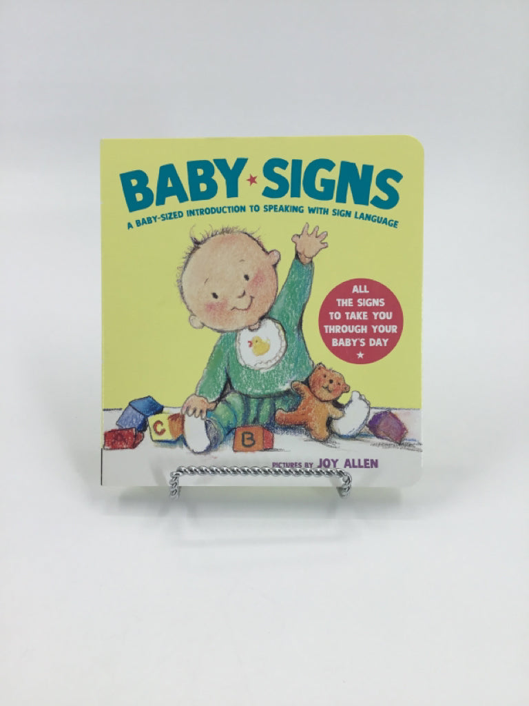 Baby Signs a Baby-sized Intro to Speaking With Sign Language Board Book