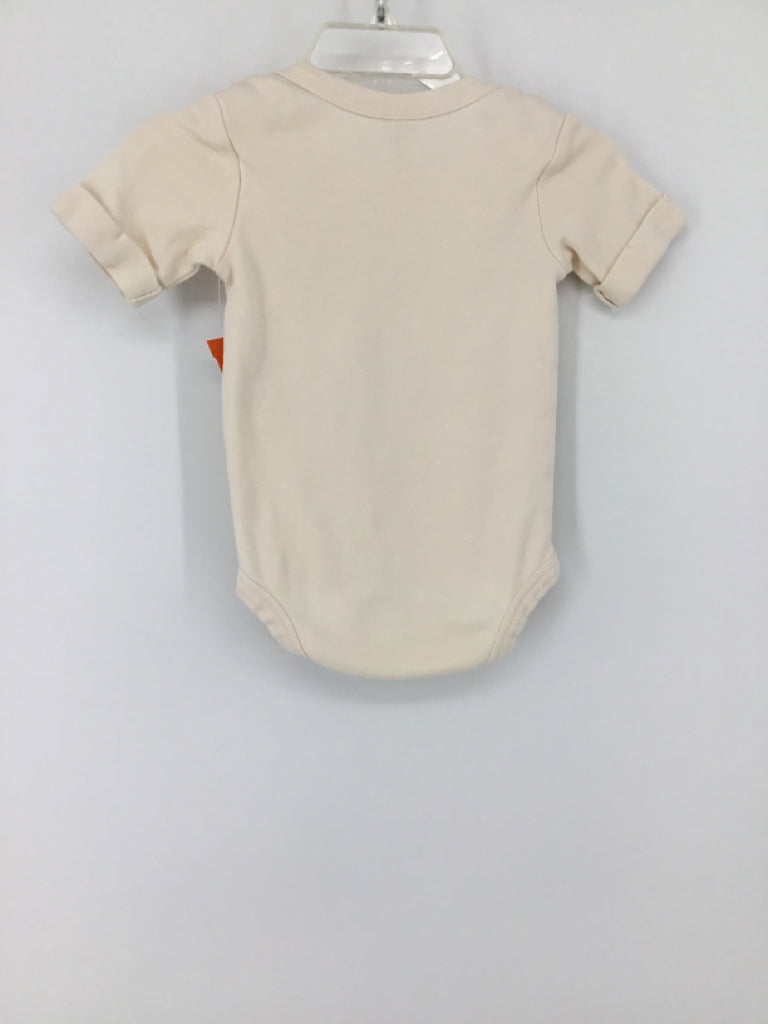 Kate Quinn Organics Child Size 3-6 Months Cream Onesie