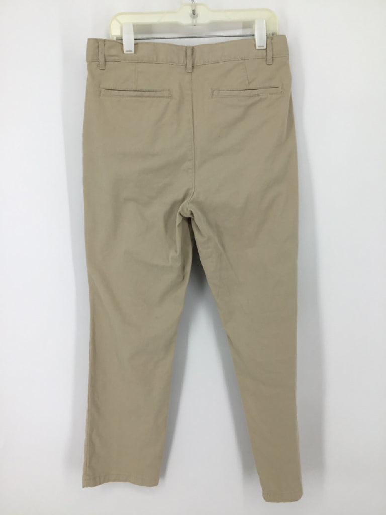 Childrens Place Child Size 12 Tan Solid Pants - boys