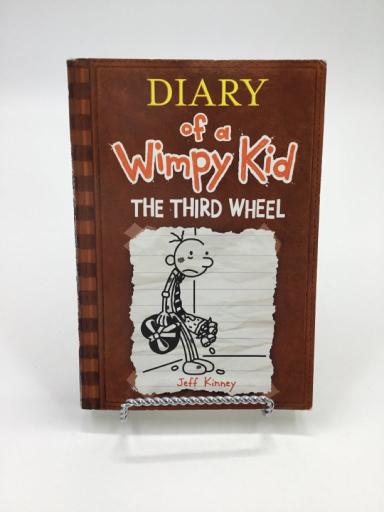 Diary of a Wimpy Kid: The Third Wheel Paperback Book