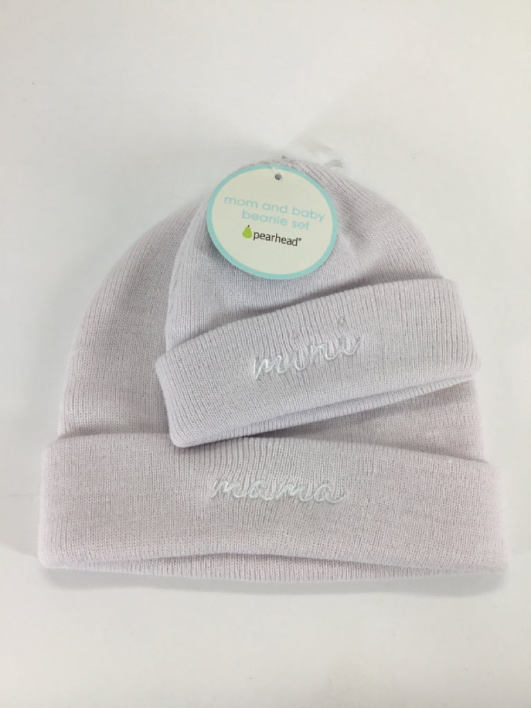Pearhead Mom and Baby Beanie Hat Set