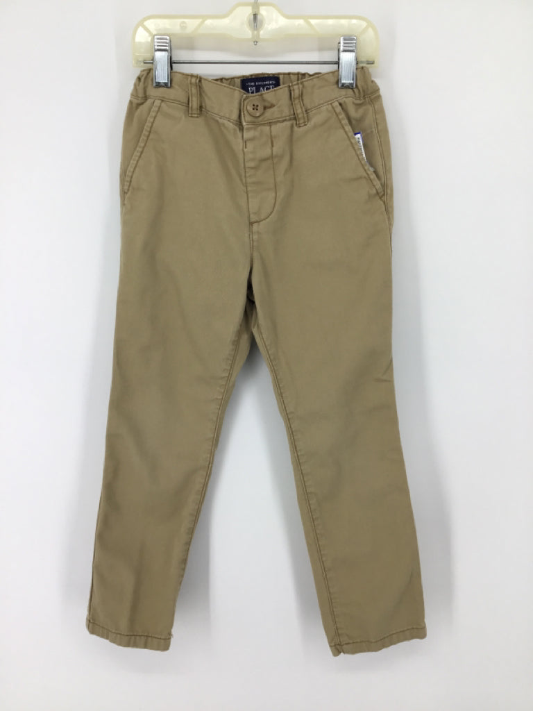 Childrens Place Child Size 5 Tan Solid Pants - boys