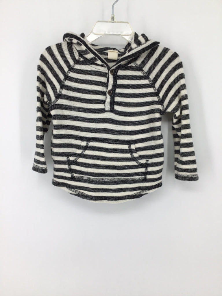 Tucker + Tate Child Size 9 Months Black Stripe Shirt - boys