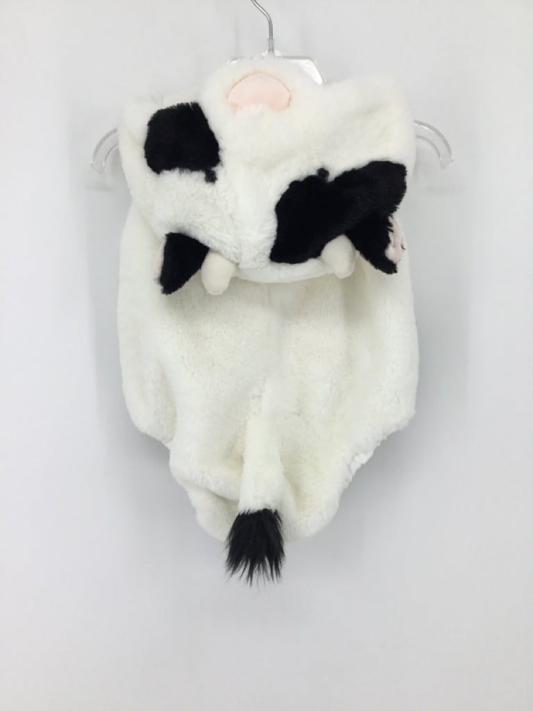 Pottery Barn Kids Child Size 0-6 Months White Cow Halloween Costume