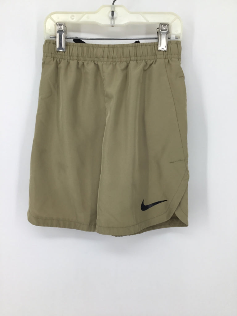 Nike Child Size 7 Tan Solid Shorts - boys