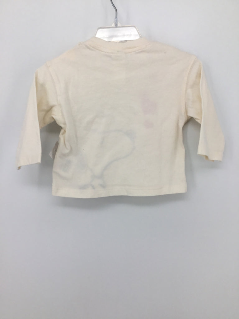 H & M Child Size 6 Months White Valentine's Day T-Shirt