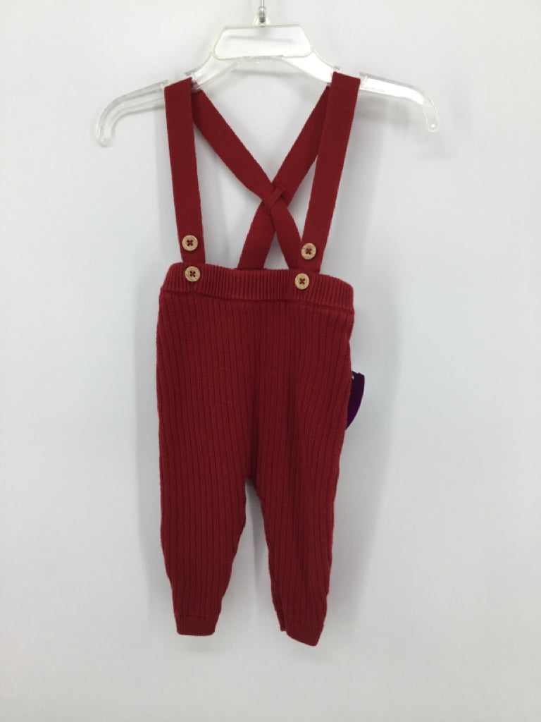 Carter's Child Size 6 Months Red Solid Outfit - boys