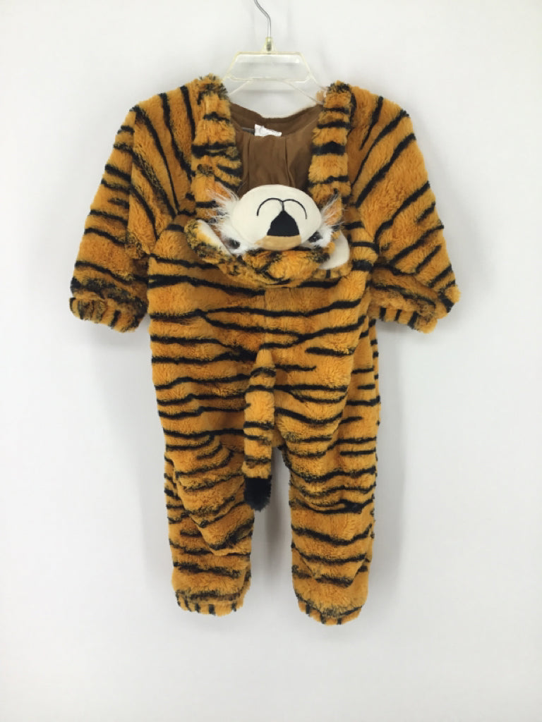 Target Child Size 6-12 Months Orange Tiger Halloween Costume