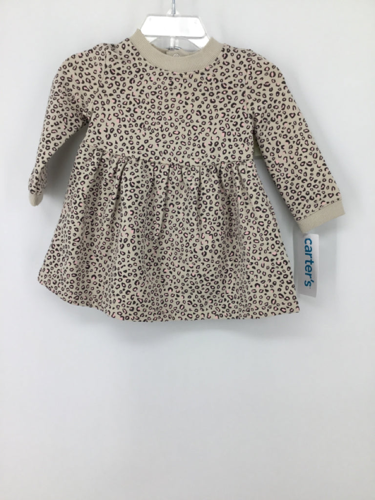 Carter's Child Size 6 Months Tan Dress - girls