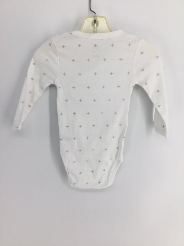 cloud island Child Size 12 Months White Onesie