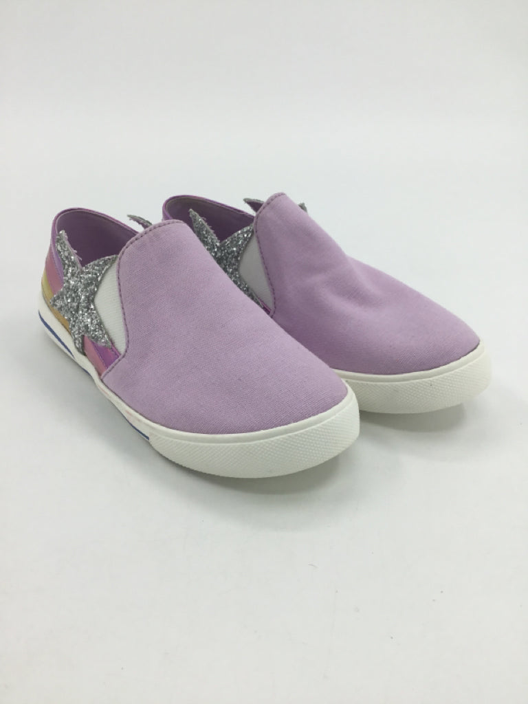 Crewcuts Child Size 3 Youth Purple Sneakers