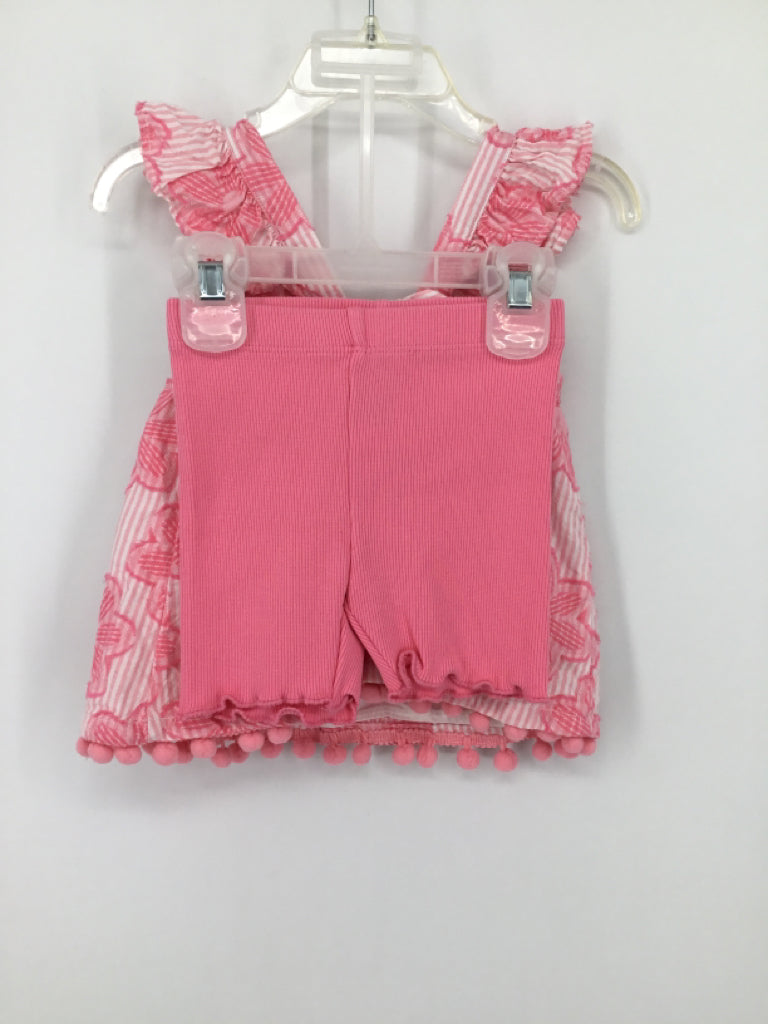 Happily Gray Child Size 12 Months Pink Outfit - girls