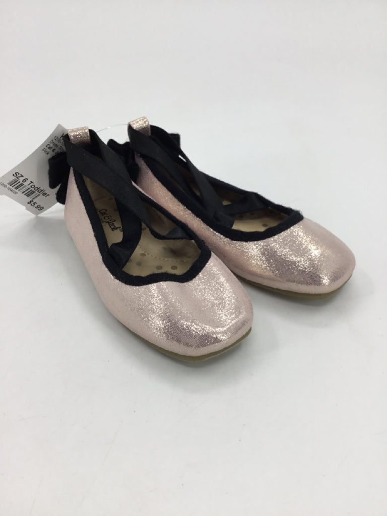 Cat & Jack Child Size 6 Toddler Pink Dress Shoes