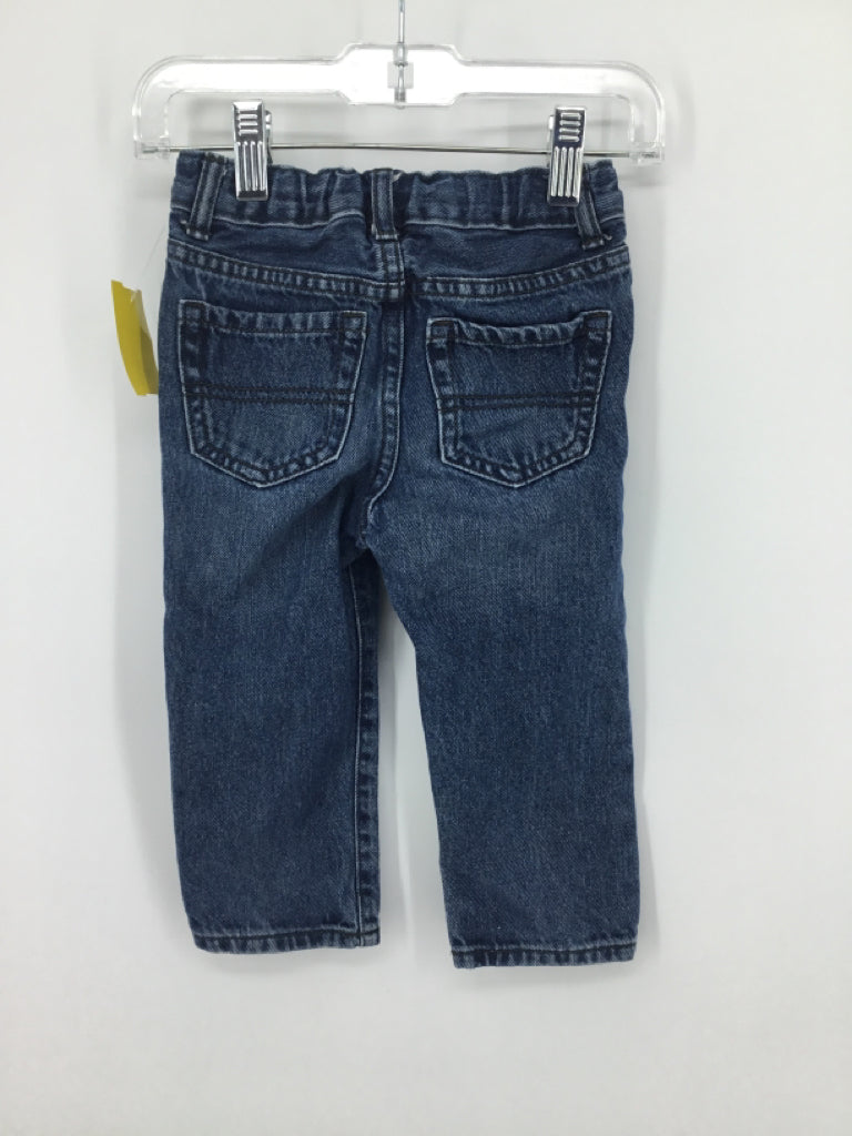 Childrens Place Child Size 18-24 Months Blue Solid Jeans - boys
