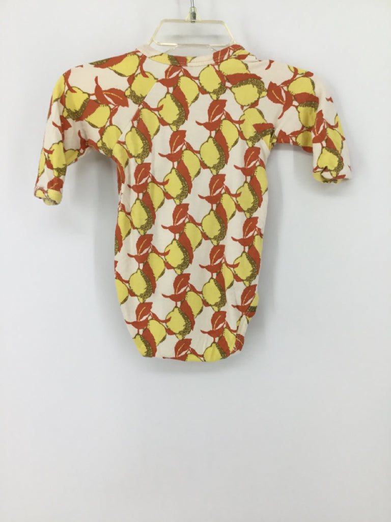 Kate Quinn Organics Child Size 3-6 Months Multi-Color Onesie