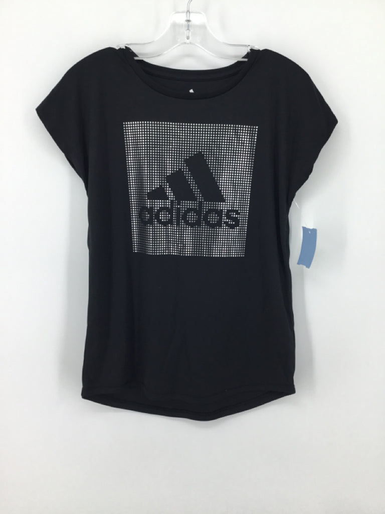 Adidas Child Size 10 Black Shirt - girls