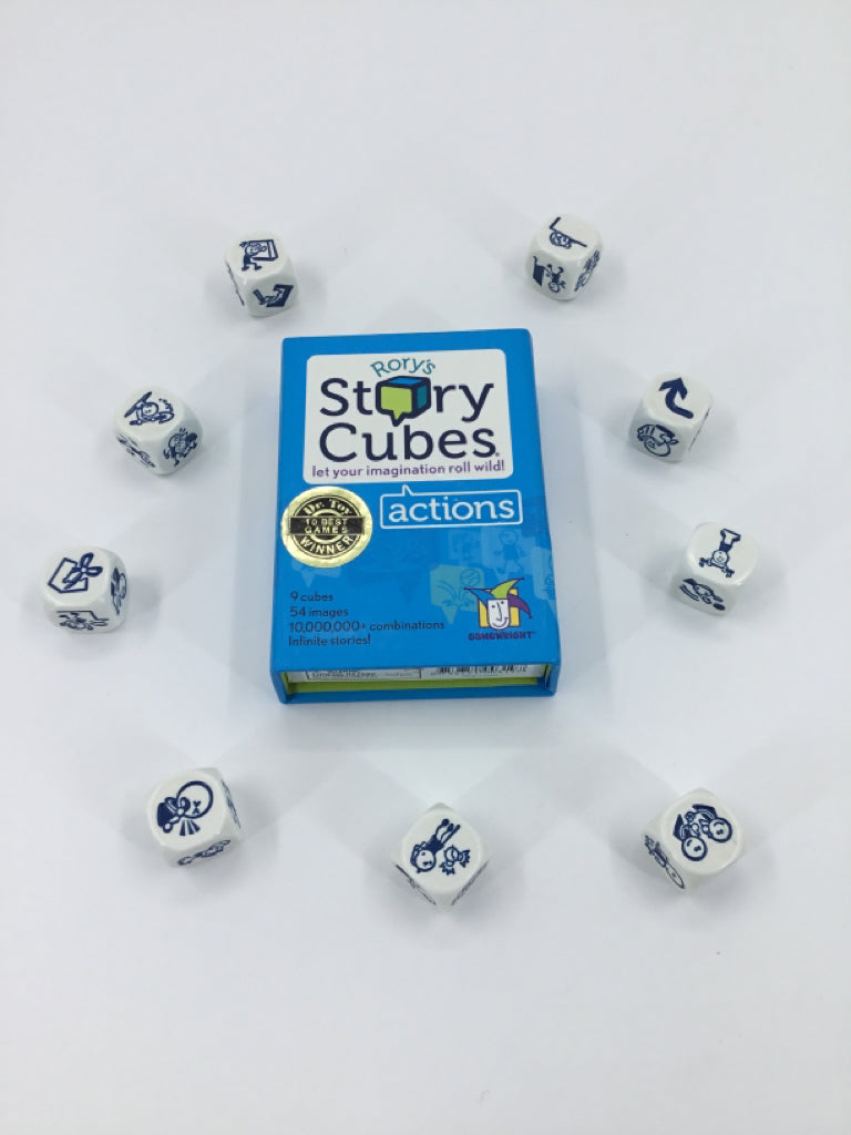 Gamewright Rory's Story Cubes - actions