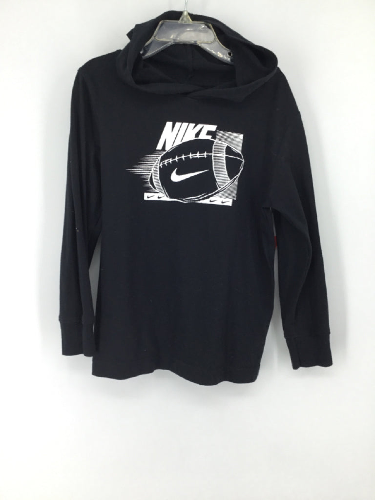 Nike Child Size 5 Black screen printed Shirt - boys