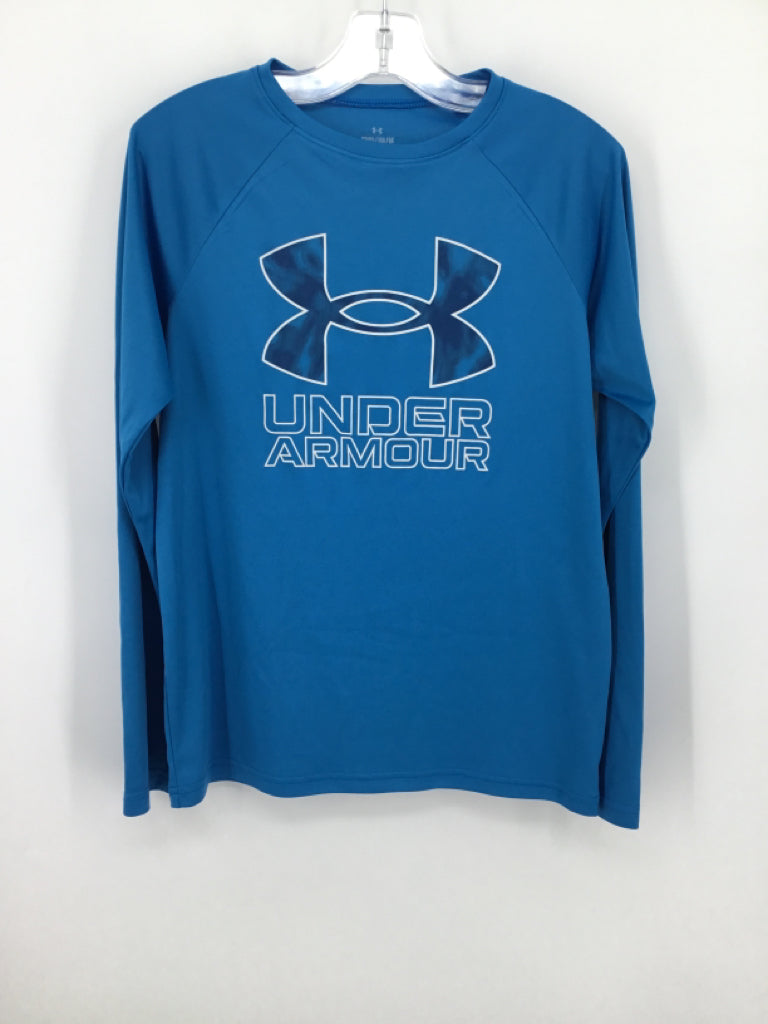 Under Armour Child Size 10 Blue T-shirt - girls