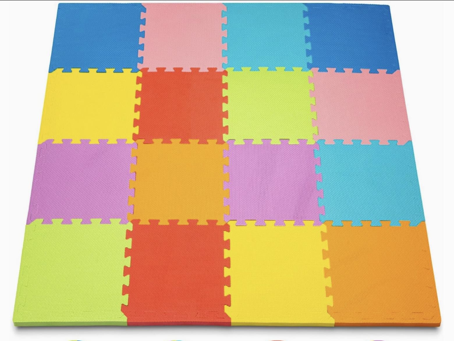 Toy Velt - Eva Puzzle Pad (Solid Multicolor)