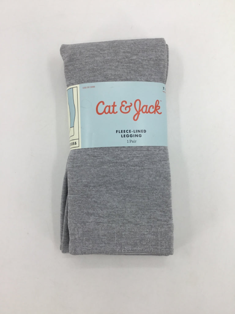 Cat & Jack Child Size 7 Gray Tights - girls