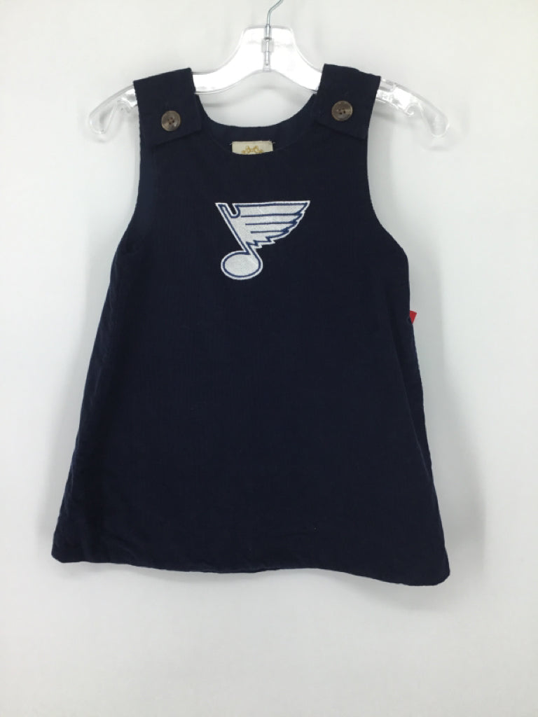 The Beaufort Bonnet Co Child Size 4 Navy Dress - girls