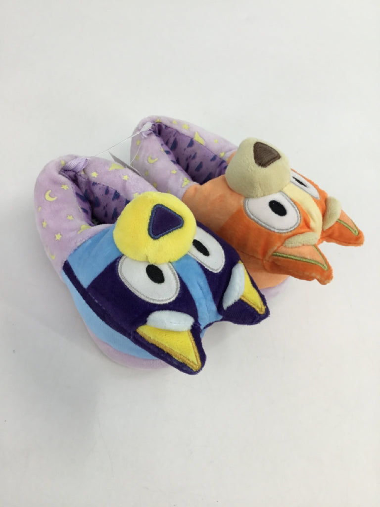 Bluey Child Size 5 Toddler Multi-Color Slippers