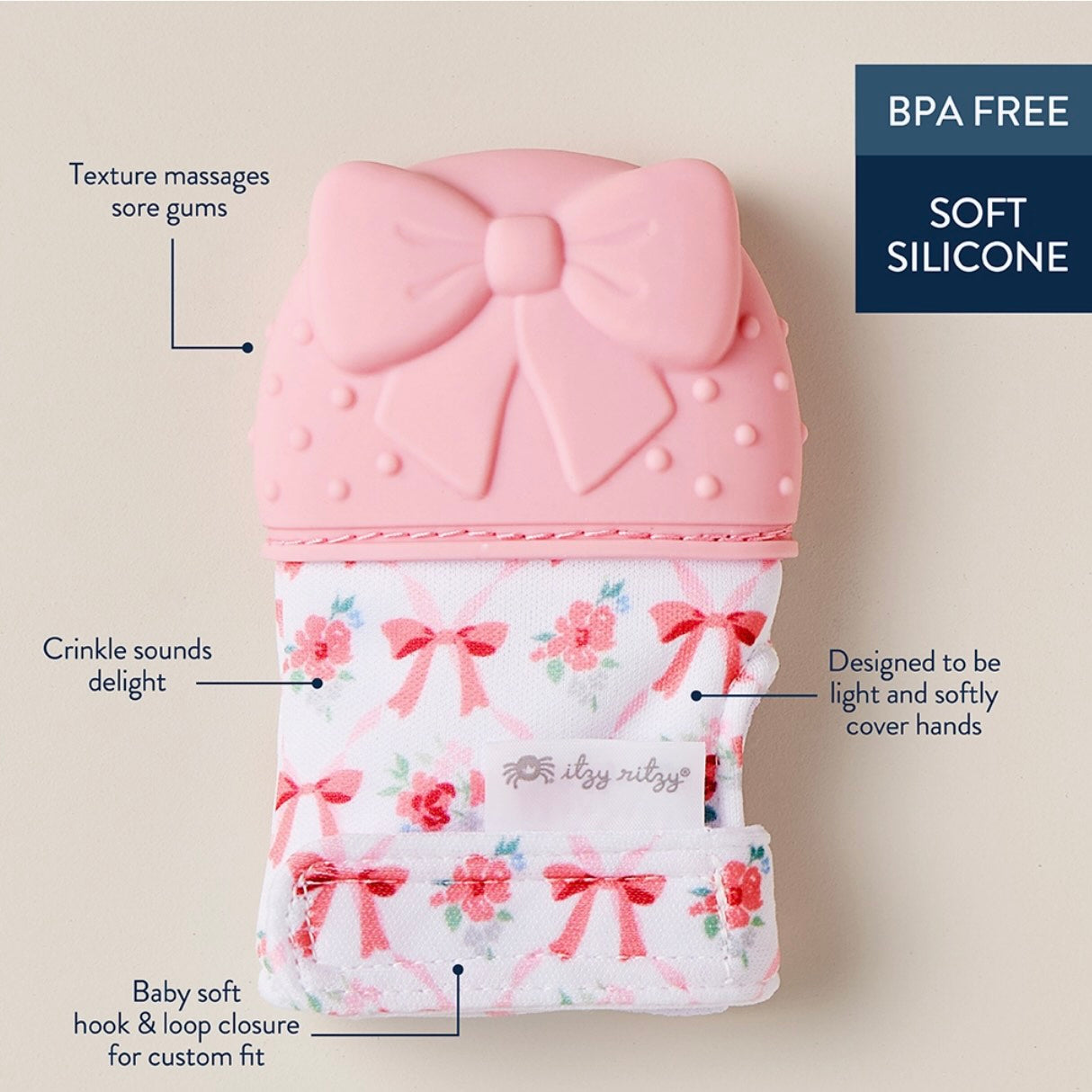 Itzy Ritzy - Itzy Mitt (Bow)