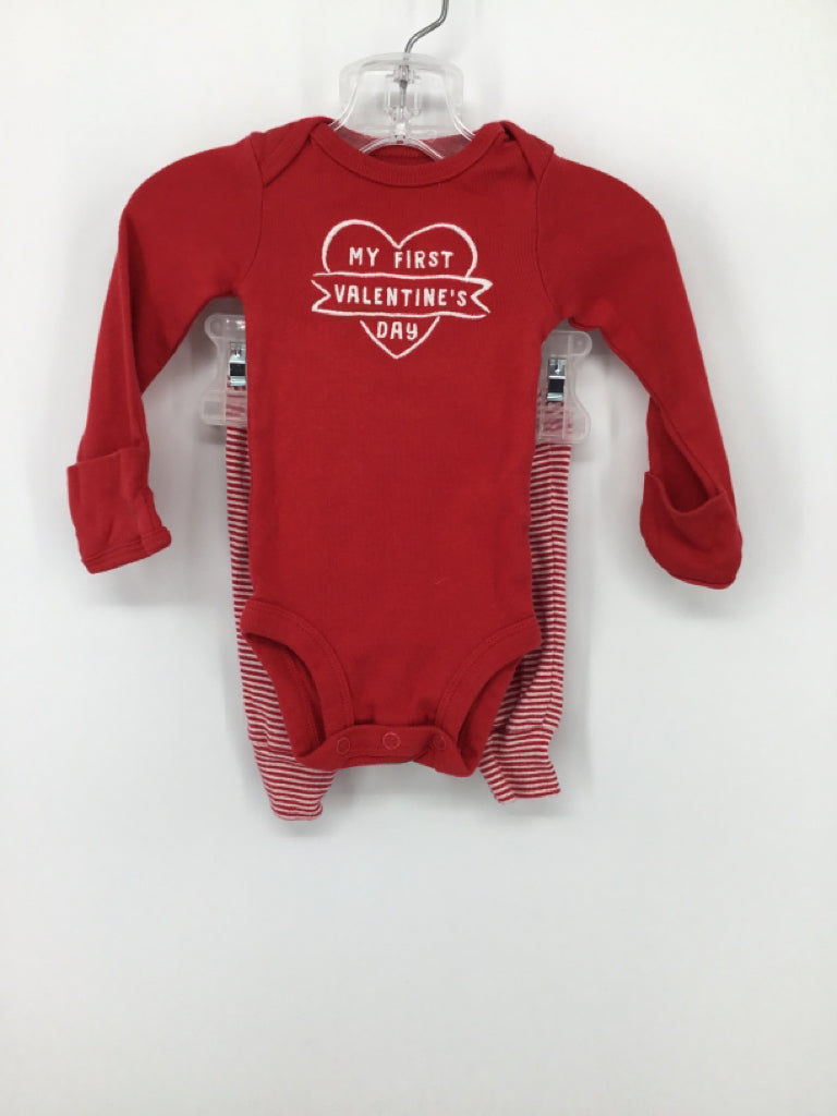 Child of Mine Child Size Newborn Red Valentine's Day Outfit