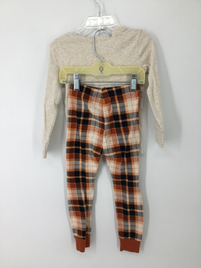 Old Navy Child Size 3 Tan Thanksgiving Pajamas