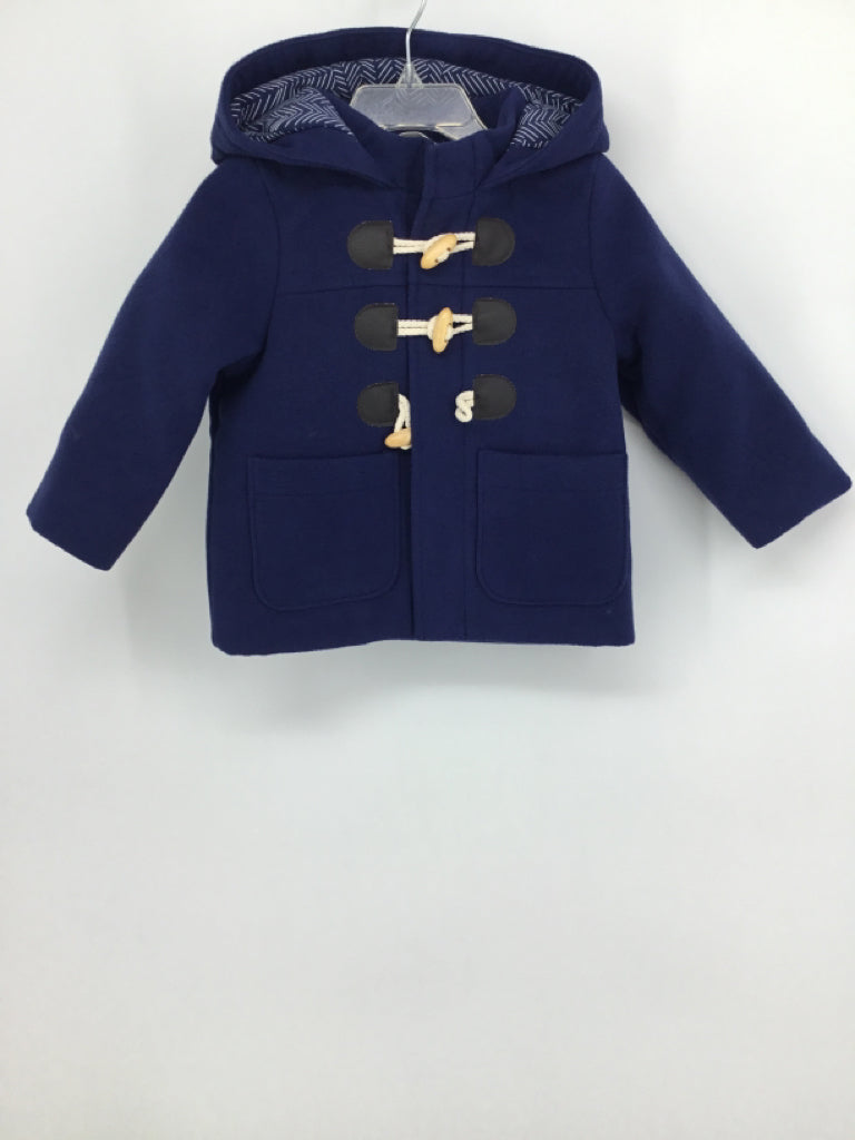 Cat & Jack Child Size 12 Months Blue Solid Outerwear - boys